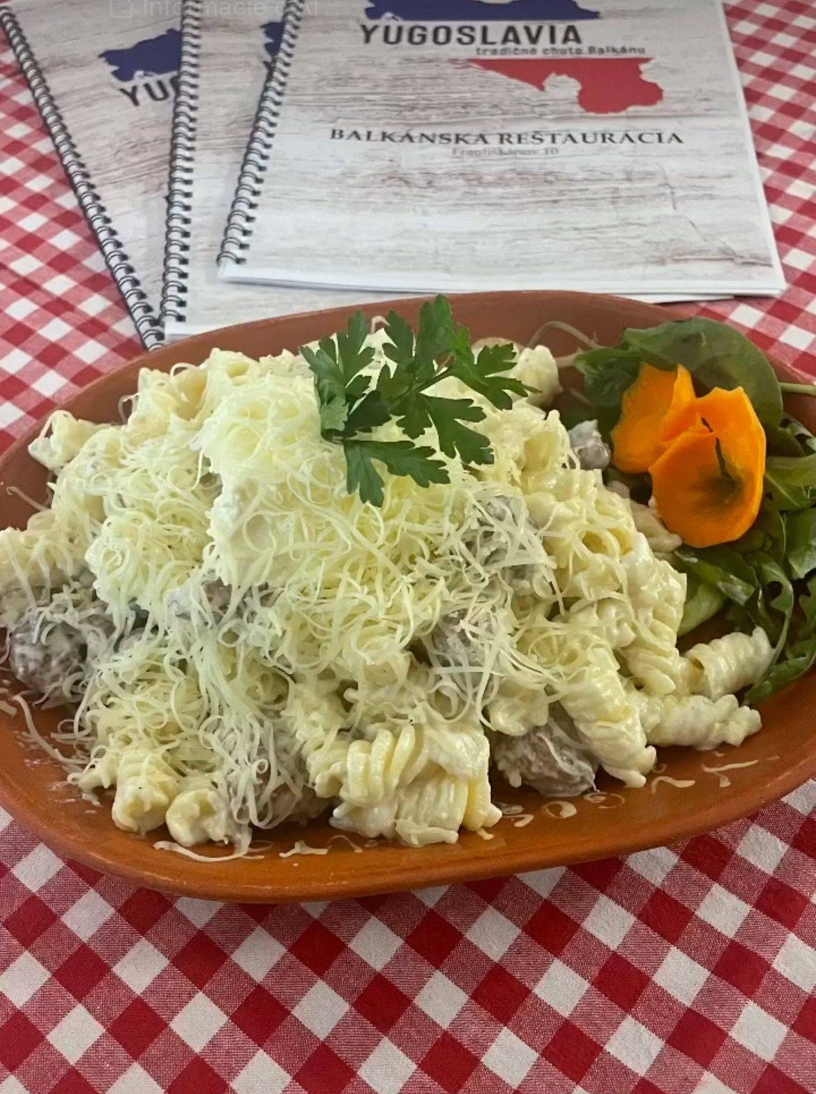 restauracia yugoslavia pasta